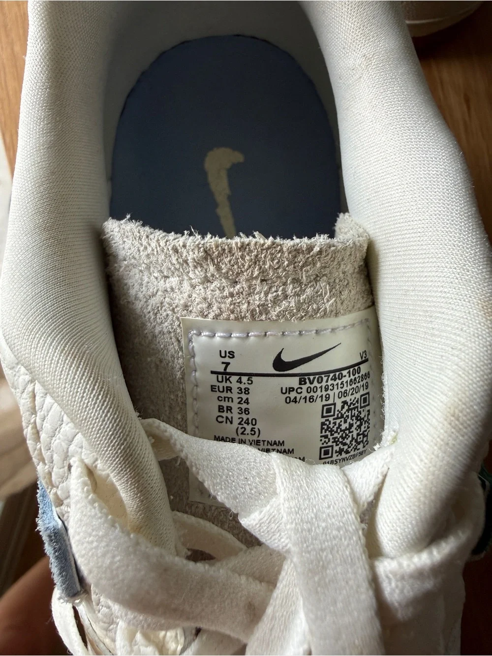 Nike Air Force 1 Vandalized